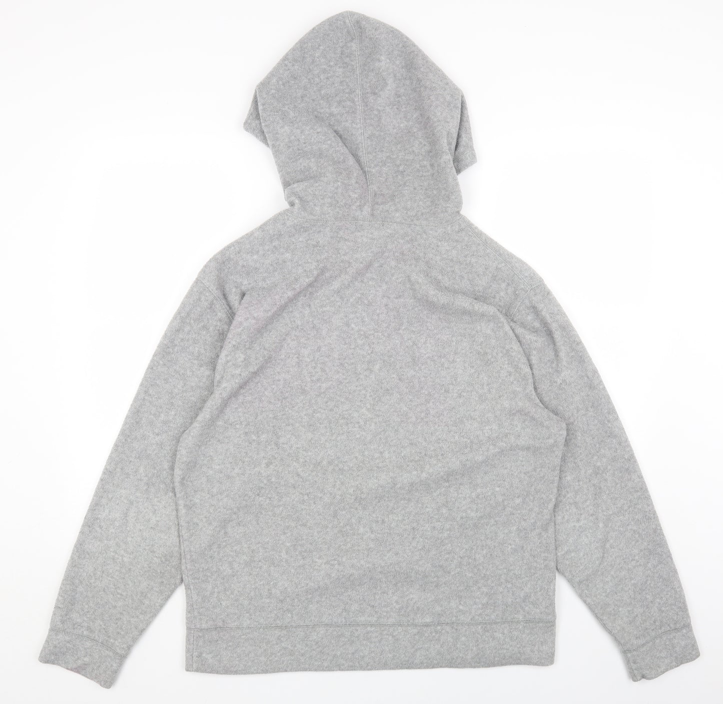 Old Navy Womens Grey Polyester Pullover Hoodie Size L Pullover