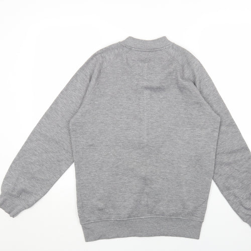 Easy Mens Grey Jacket Size S Zip