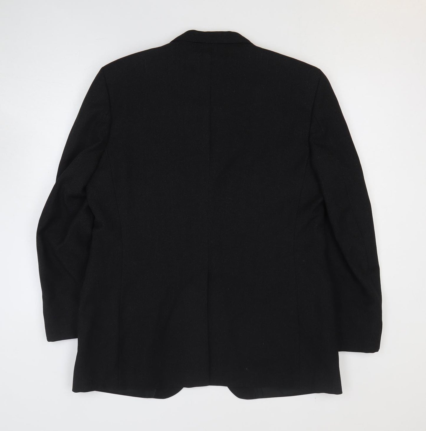 Barton Director Mens Black Polyester Jacket Blazer Size 40