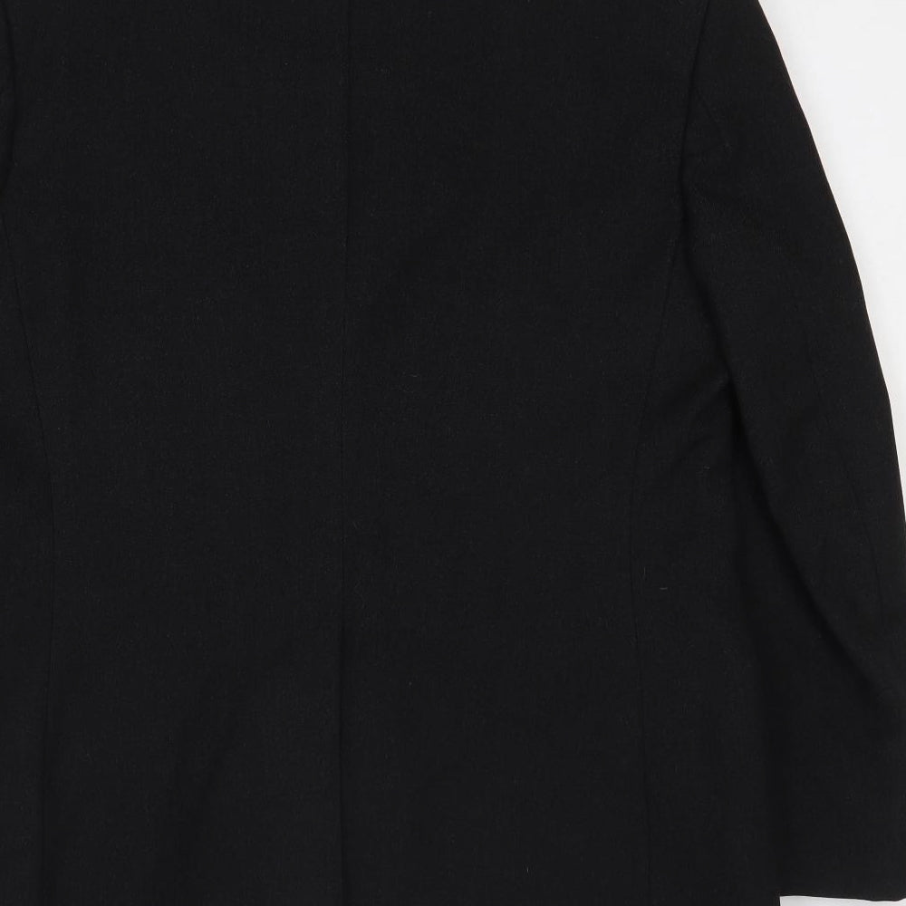 Barton Director Mens Black Polyester Jacket Blazer Size 40