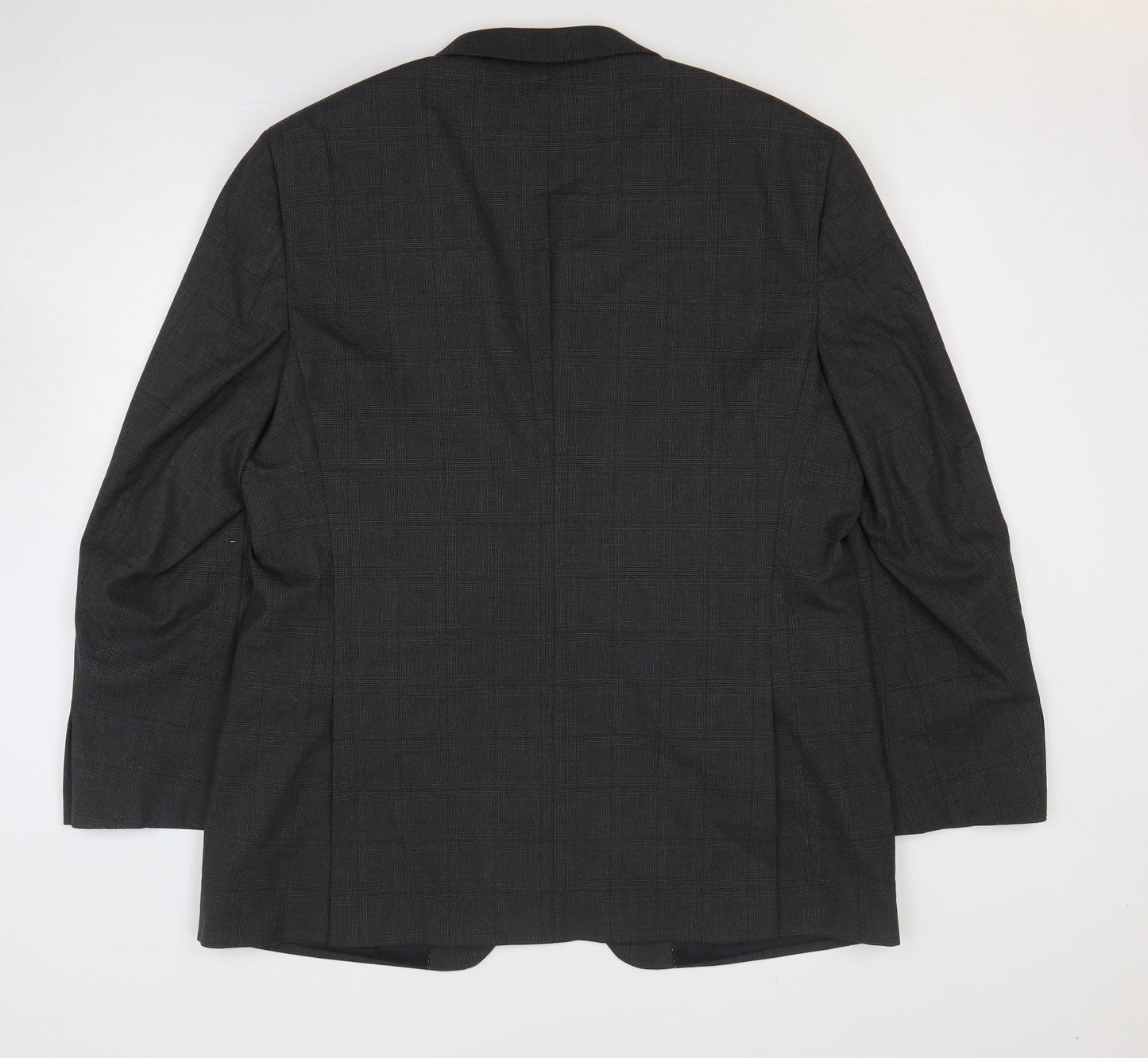 Burton Mens Grey Polyester Jacket Suit Jacket Size 46