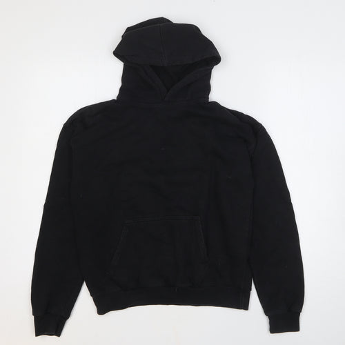 Stars & Stripes Boys Black Cotton Pullover Hoodie Size XL Pullover