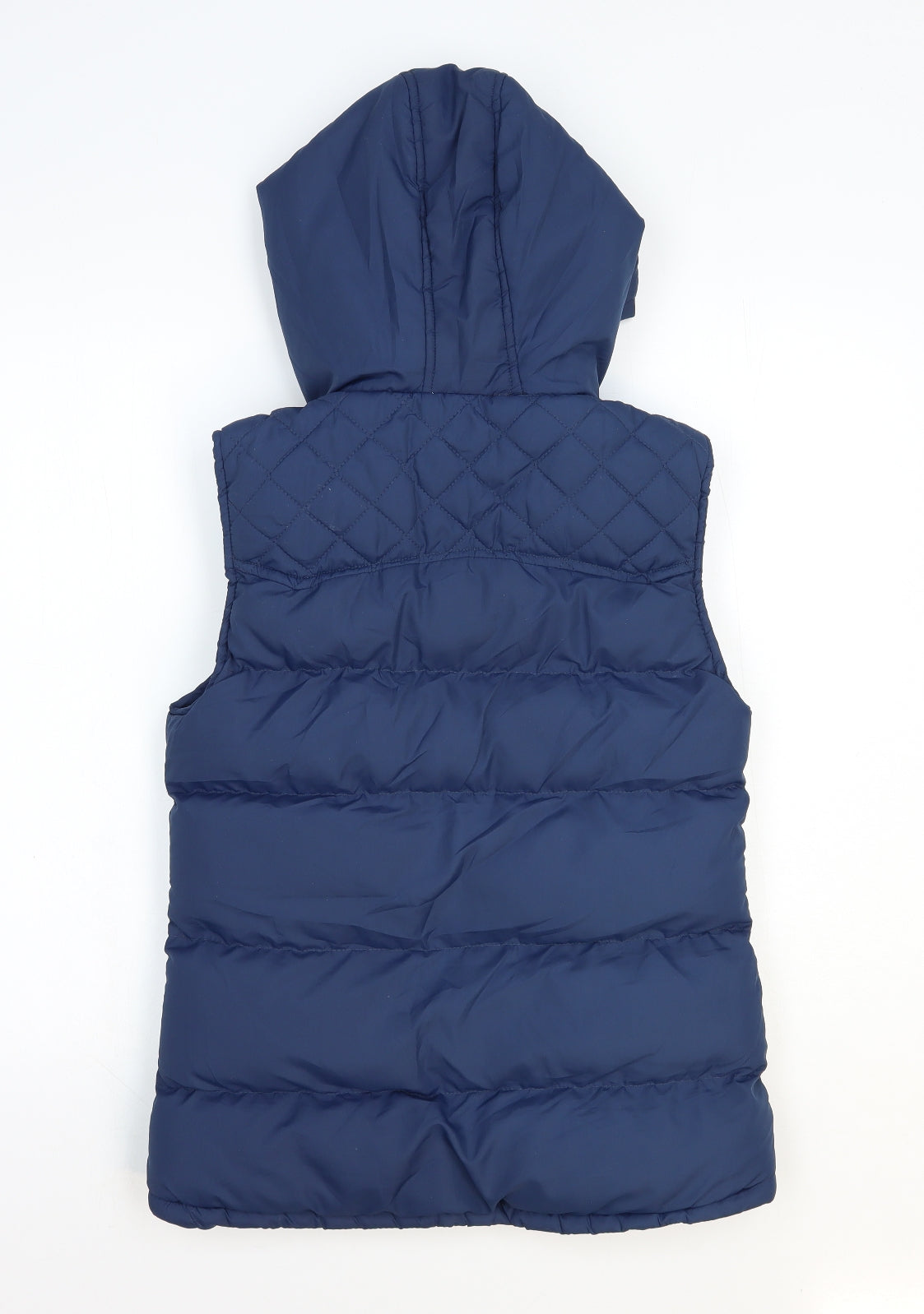 Tokyo Laundry Womens Blue Gilet Waistcoat Size 10 Zip