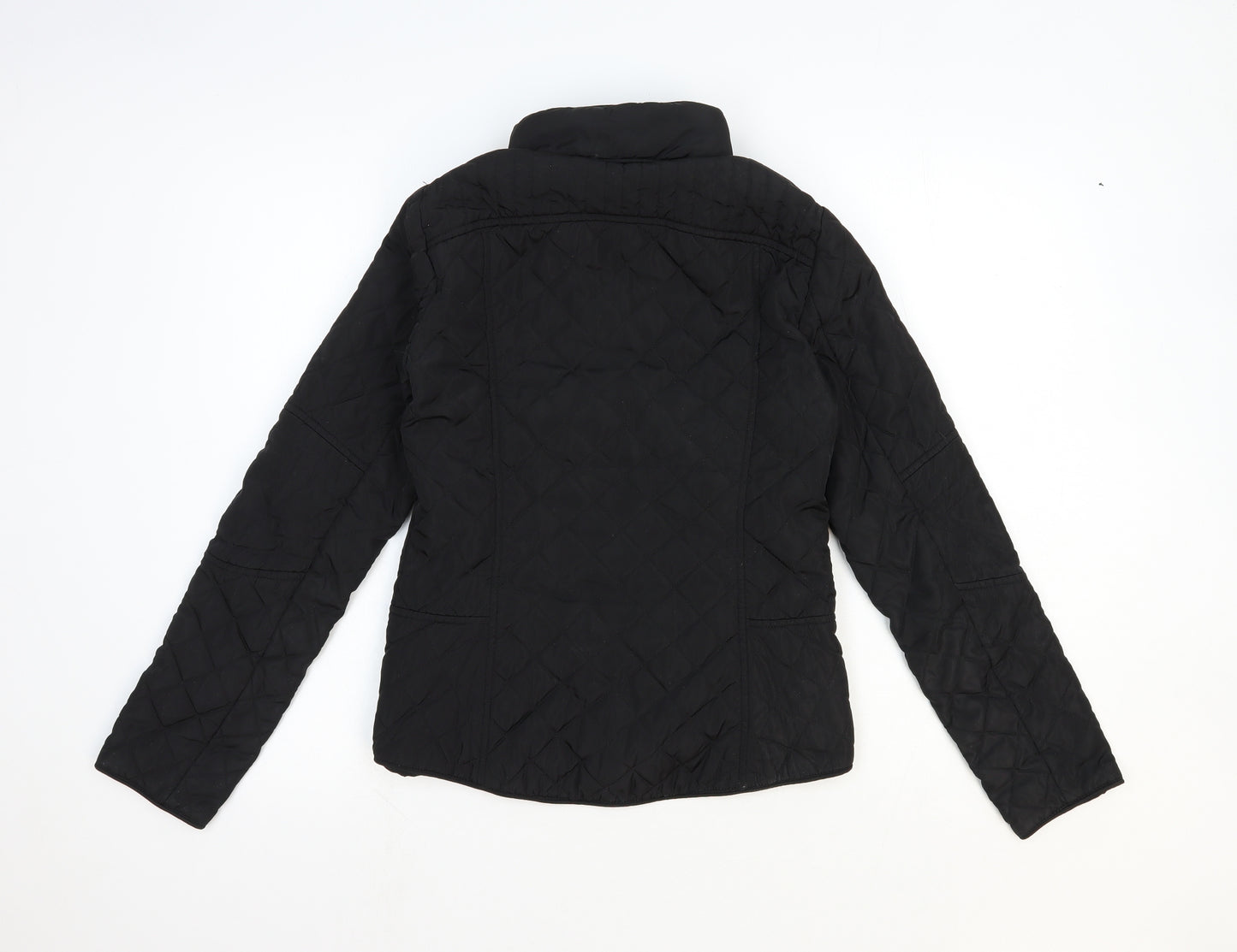 Stradivarius Womens Black Jacket Size S Zip