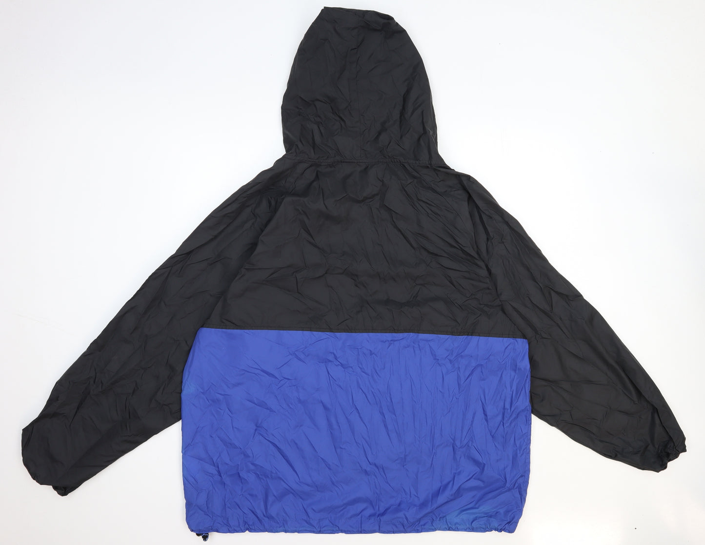 Harbortec Mens Blue Anorak Coat Size XL Zip