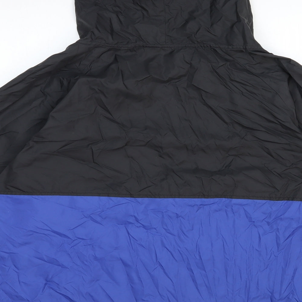 Harbortec Mens Blue Anorak Coat Size XL Zip