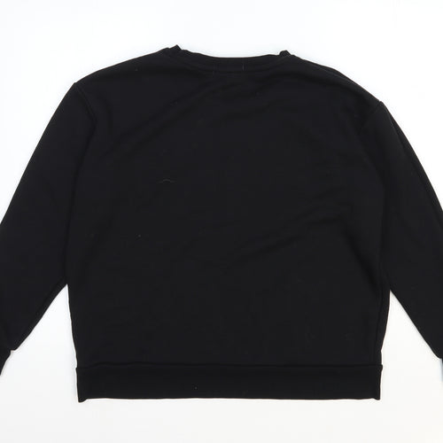 Primark Womens Black Polyester Pullover Sweatshirt Size 12 Pullover - NYC