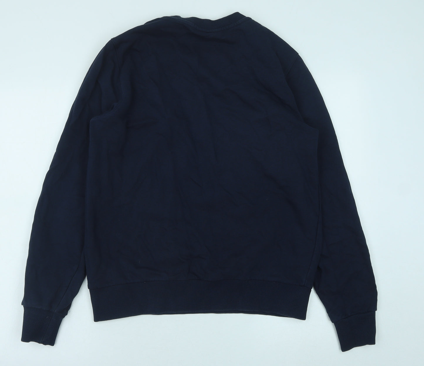 Calvin Klein Mens Blue Cotton Pullover Sweatshirt Size M