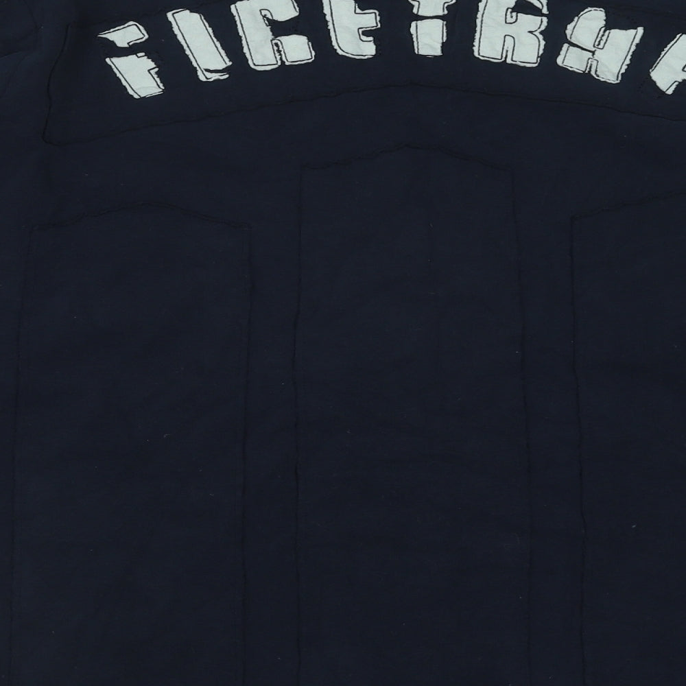 Firetrap Mens Blue Cotton Pullover Sweatshirt Size 2XL