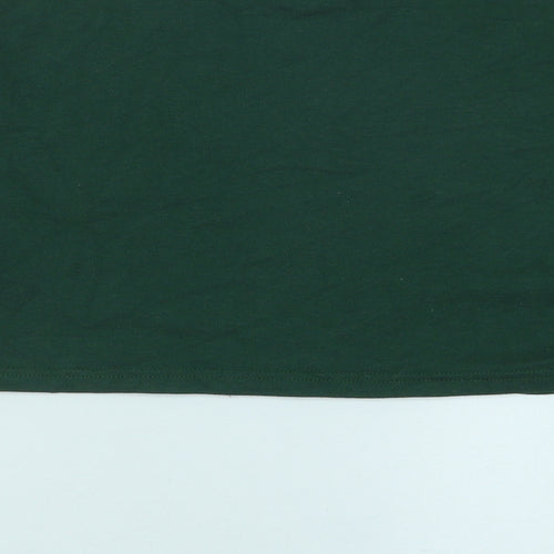 Nasty Gal Womens Green Polyester Pullover Sweatshirt Size 6 Pullover - Cropped