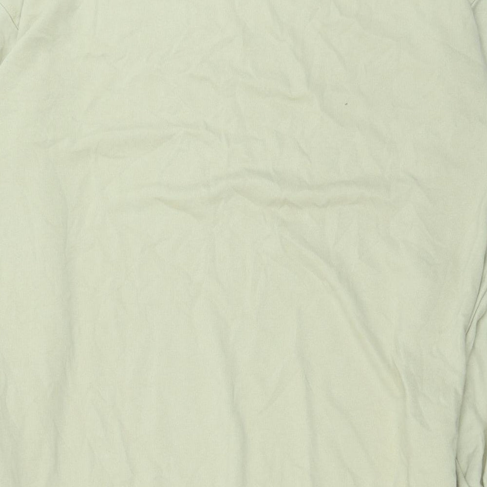 F&F Womens Beige Cotton Pullover Sweatshirt Size 14 Pullover