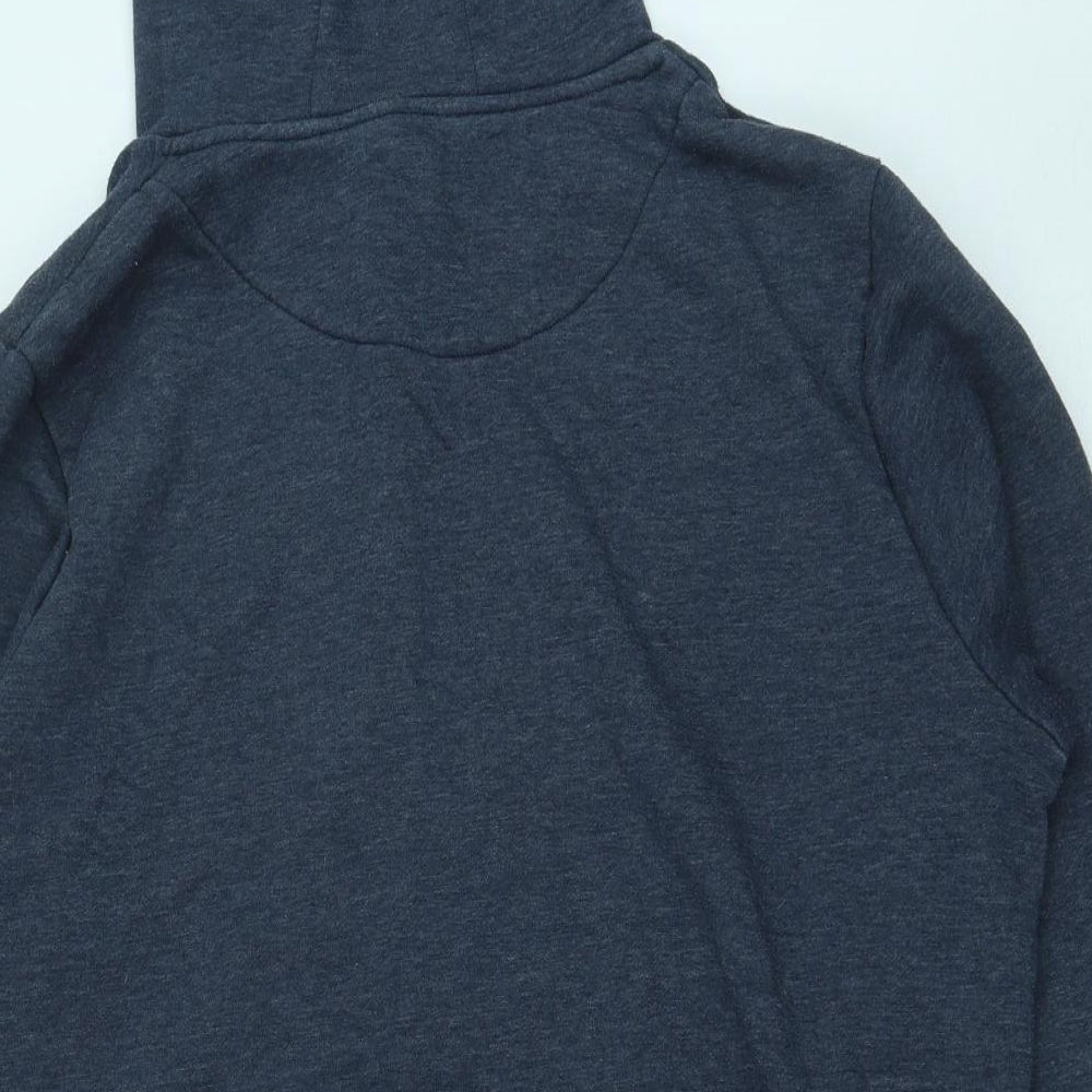 Primark Mens Blue Cotton Pullover Hoodie Size XL