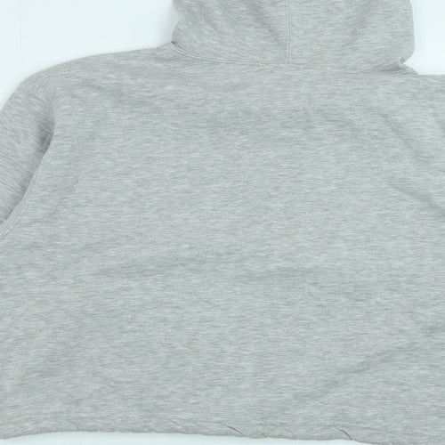 Zara Womens Grey Cotton Pullover Hoodie Size S Pullover - Los Angeles