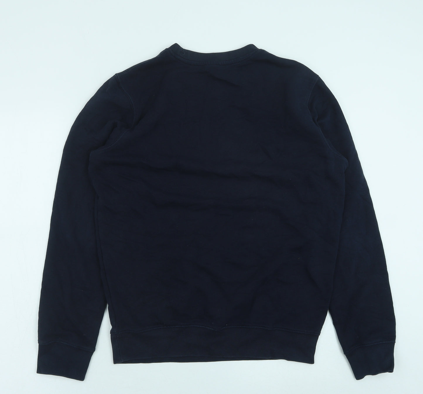 Champion Mens Blue Cotton Pullover Sweatshirt Size S