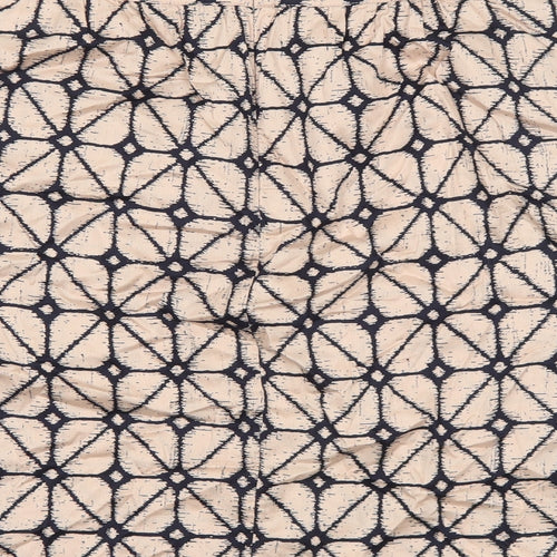 Gap Womens Pink Geometric Cotton A-Line Skirt Size 10 Zip