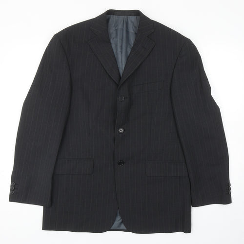 Marks and Spencer Mens Grey Wool Jacket Suit Jacket Size 38