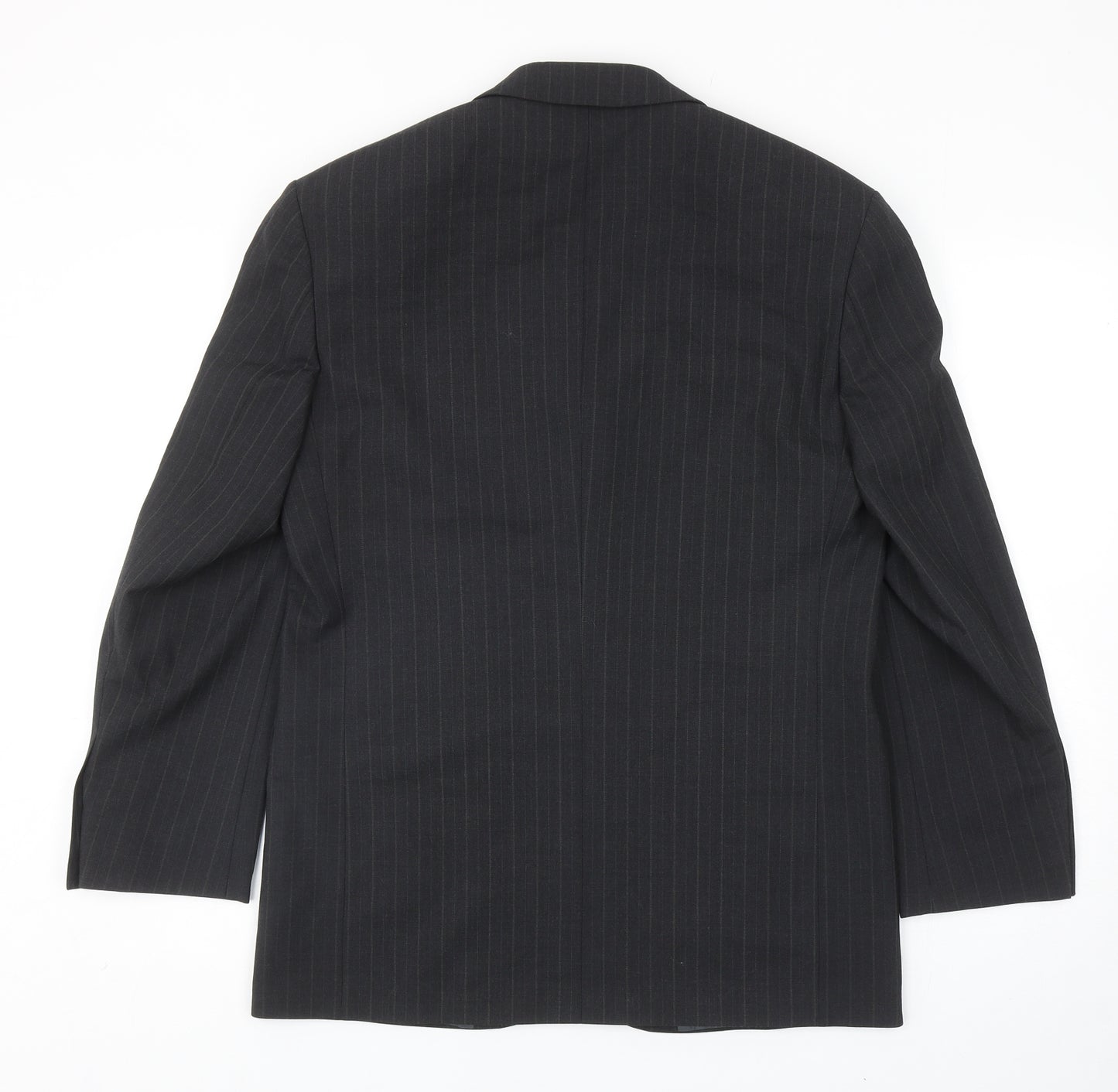 Marks and Spencer Mens Grey Wool Jacket Suit Jacket Size 38