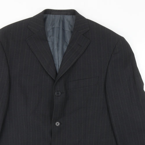 Marks and Spencer Mens Grey Wool Jacket Suit Jacket Size 38