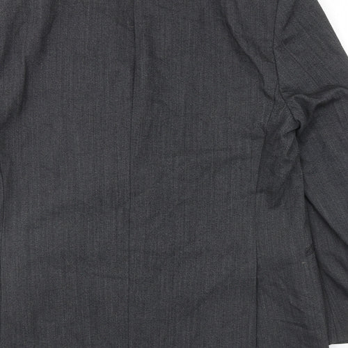 Marks and Spencer Mens Grey Wool Jacket Suit Jacket Size 42