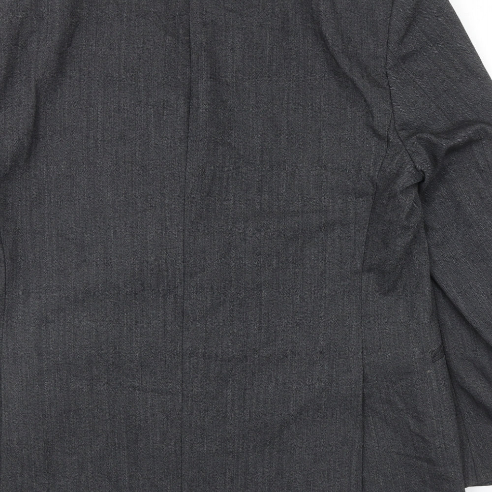 Marks and Spencer Mens Grey Wool Jacket Suit Jacket Size 42