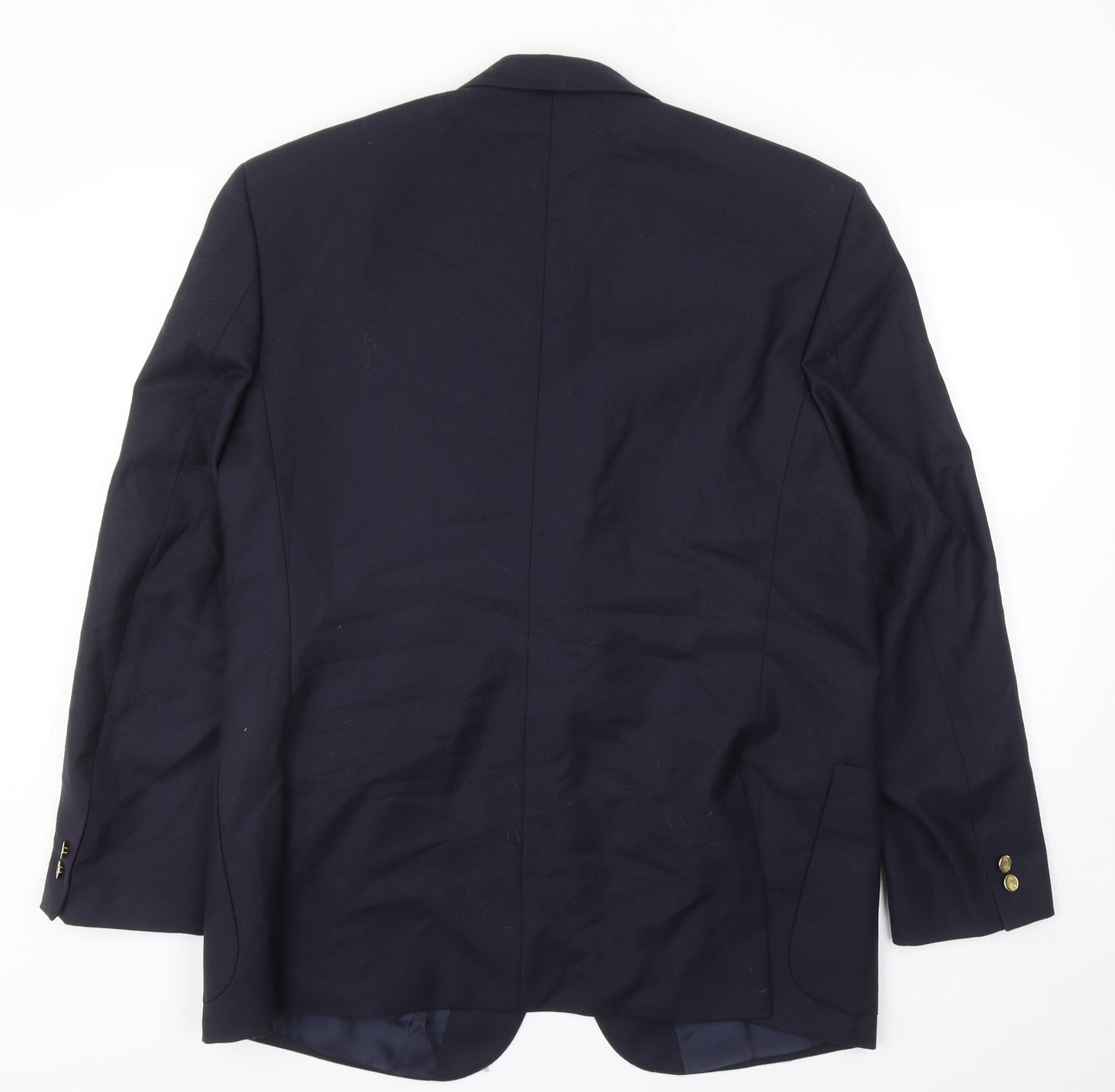 Skopes Mens Blue Wool Jacket Suit Jacket Size 44