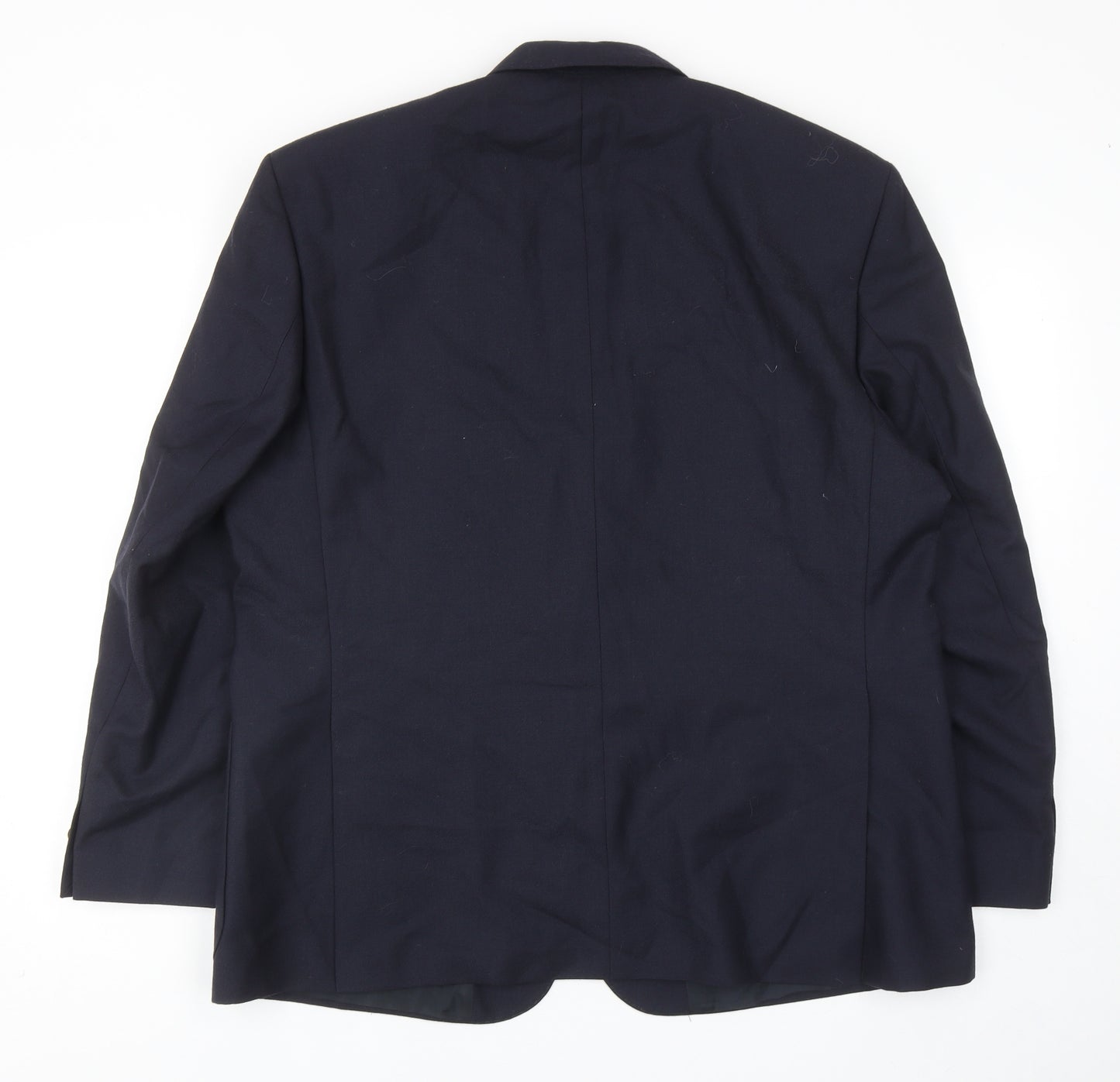 Skopes Mens Blue Wool Jacket Suit Jacket Size 44