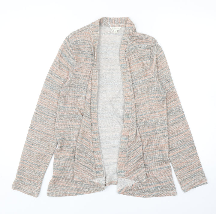 Monsoon Womens Multicoloured V-Neck Polyester Cardigan Jumper Size M