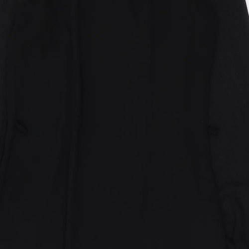 Atmosphere Womens Black Polyester Shift Size 8 Boat Neck Pullover