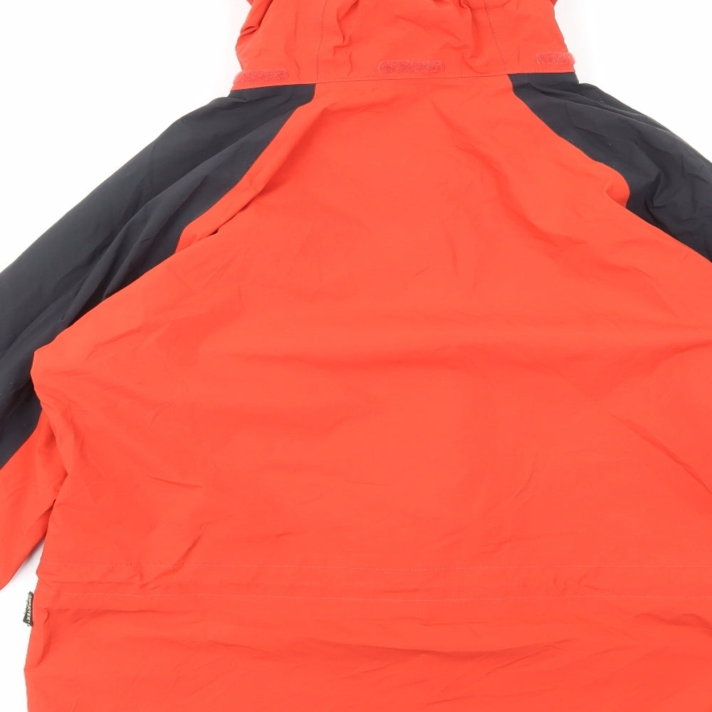 Berghaus Mens Red Rain Coat Coat Size S Zip