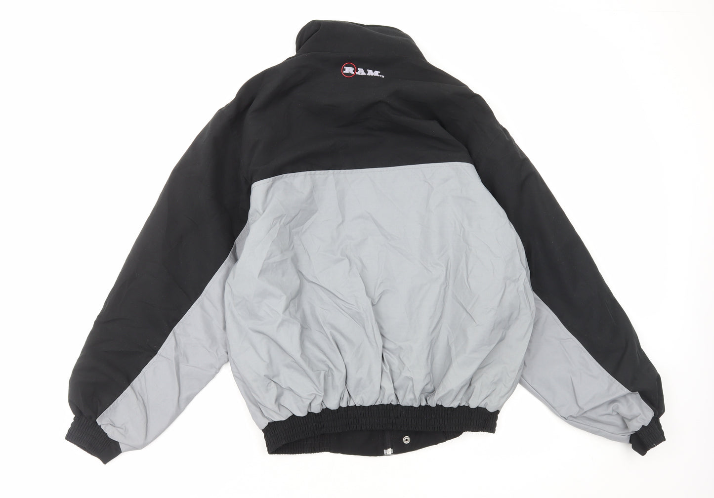 RAM Mens Grey Jacket Size L Zip