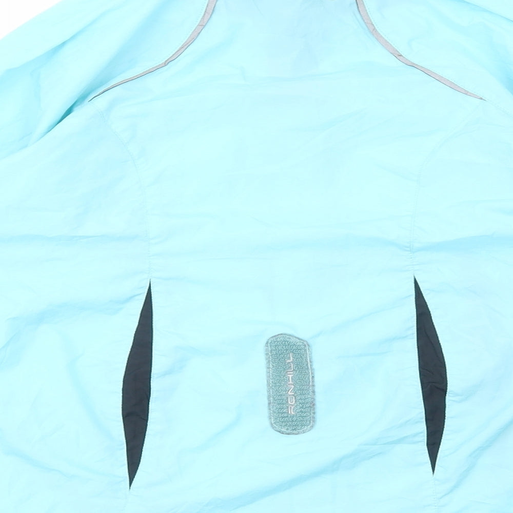 Ronhill Womens Blue Jacket Size 10 Zip