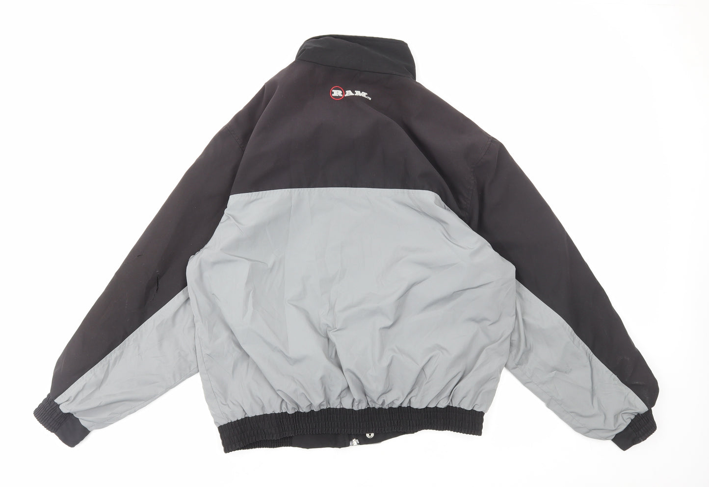 RAM Mens Grey Jacket Size L Zip