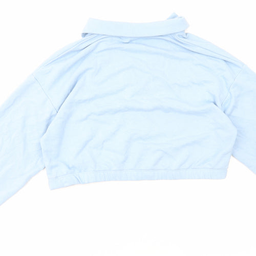 Primark Womens Blue Cotton Pullover Sweatshirt Size M Pullover