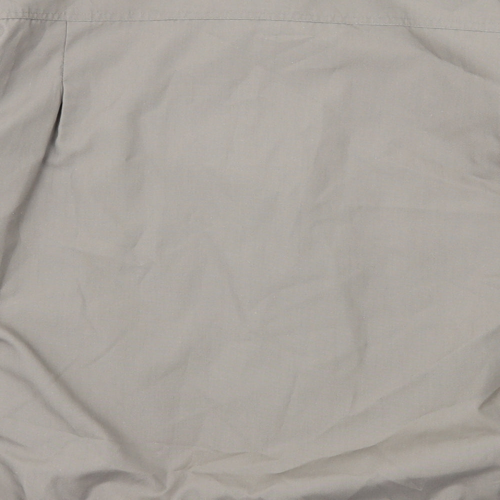 Preworn Mens Brown Jacket Size L Button