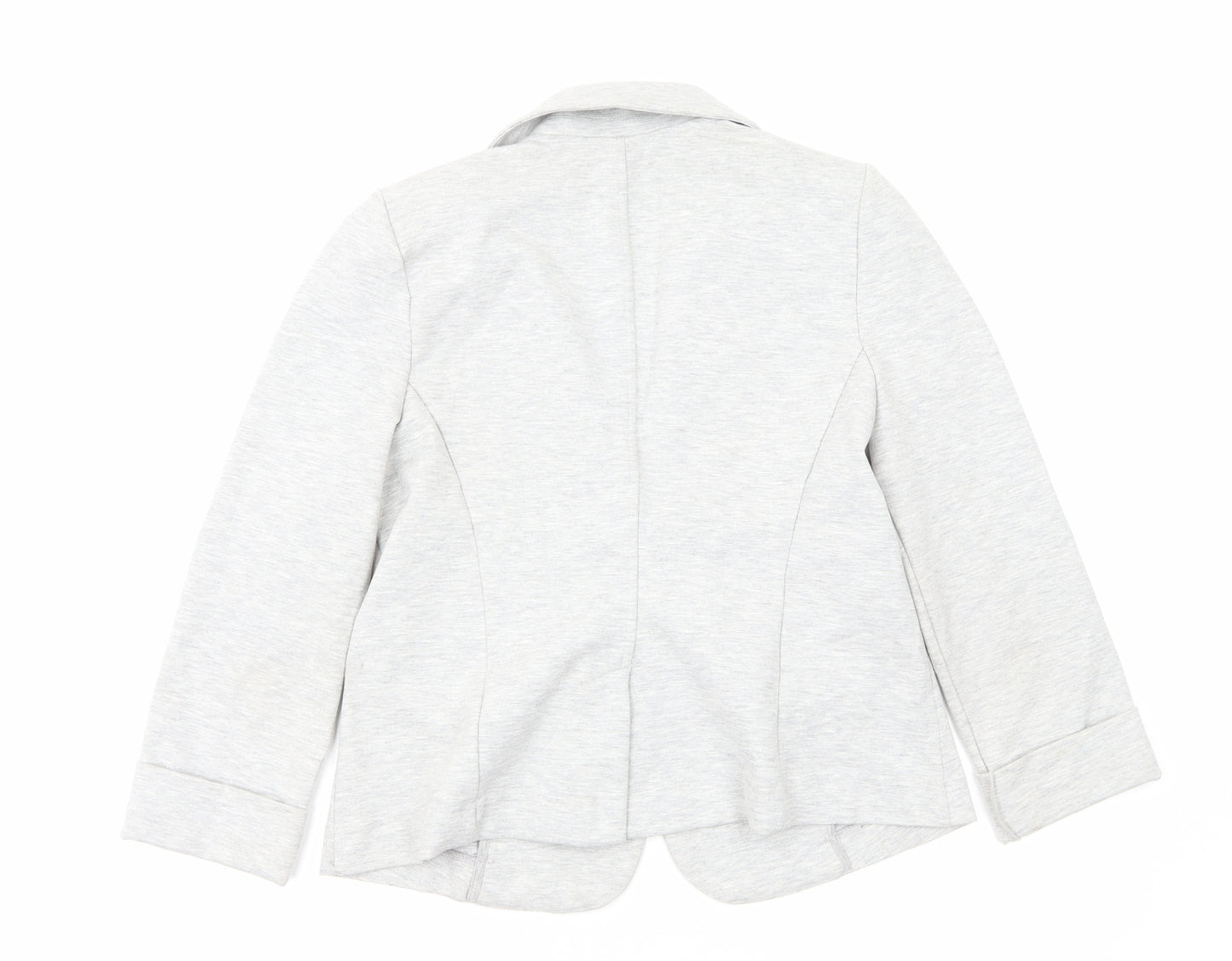 Red Herring Womens Grey Jacket Size 10 Button