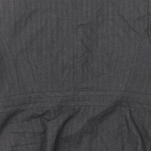 NEXT Womens Grey Jacket Size 10 Button