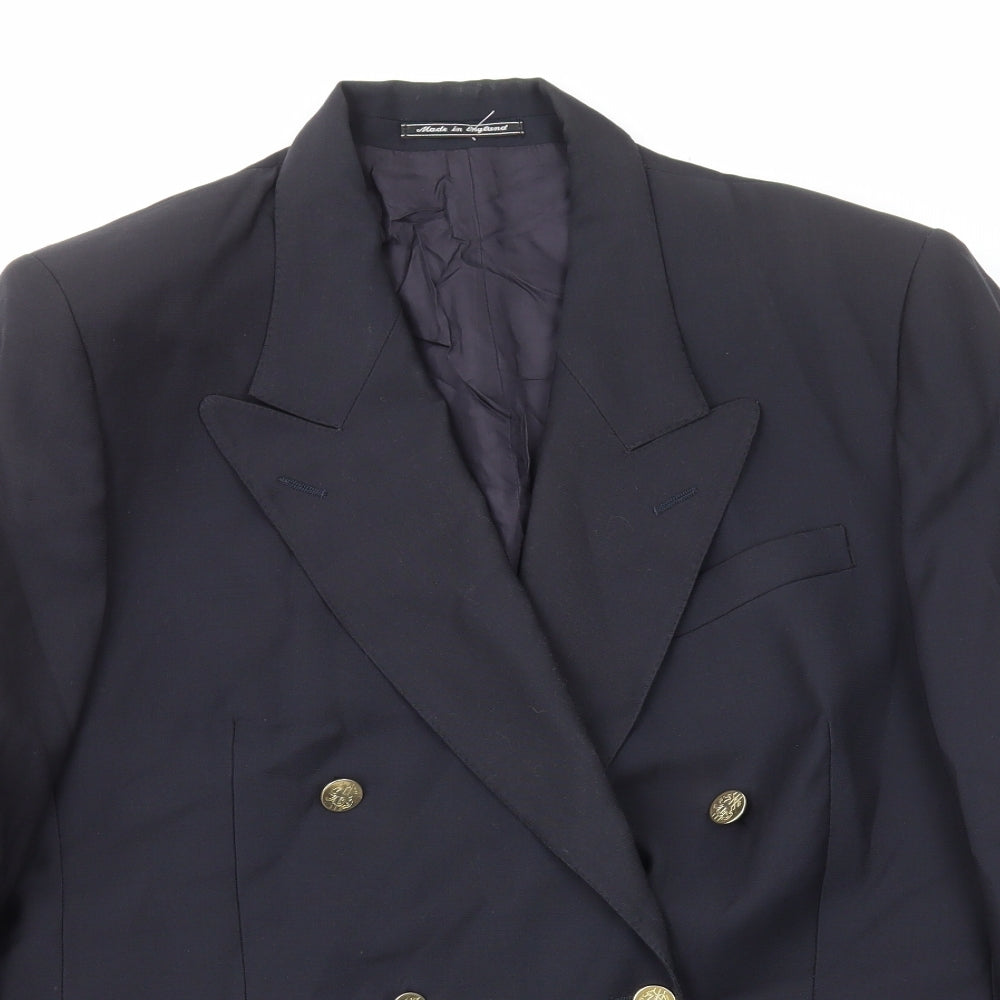Austin Reed Womens Black Jacket Size 14 Button