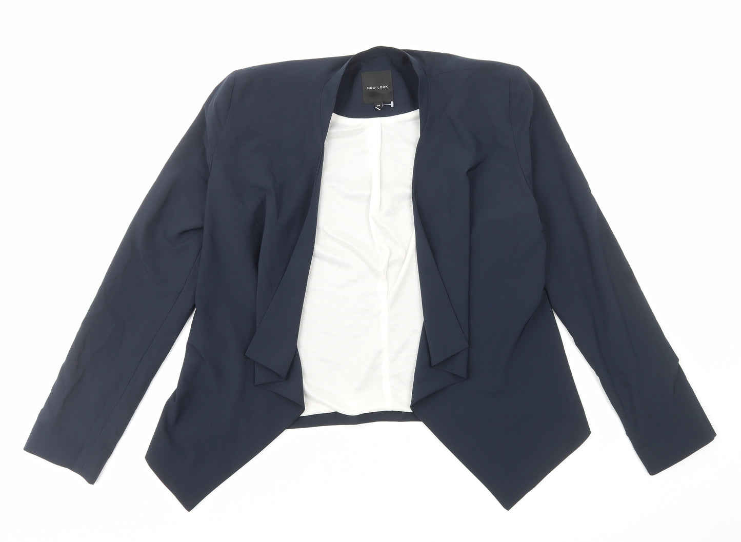 New Look Womens Blue Jacket Size 10