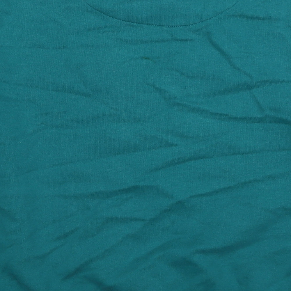 Marks and Spencer Boys Blue Cotton Pullover Sweatshirt Size 10-11 Years Pullover - Slytherin