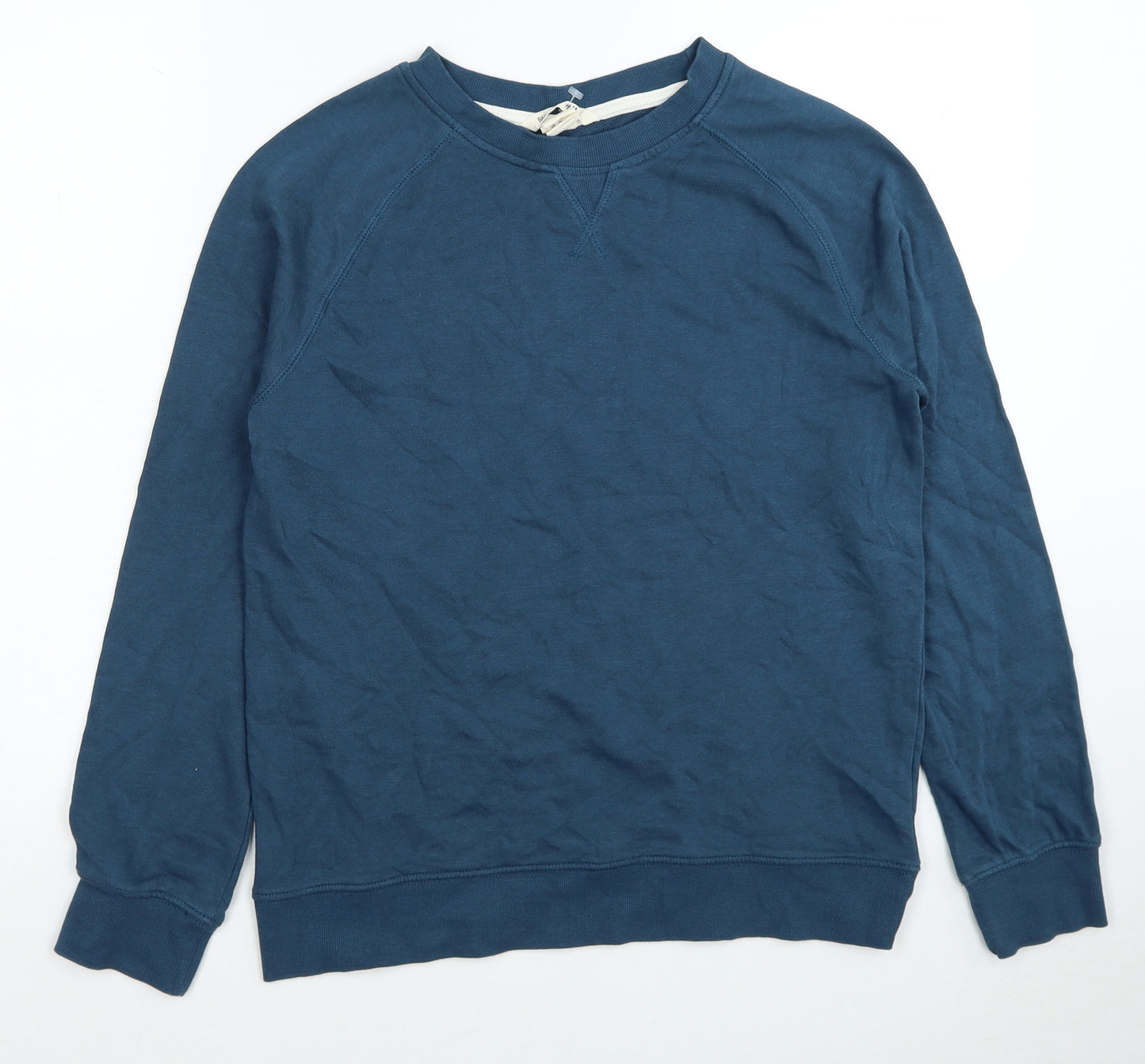 H&M Boys Blue Cotton Pullover Sweatshirt Size 12-13 Years Pullover