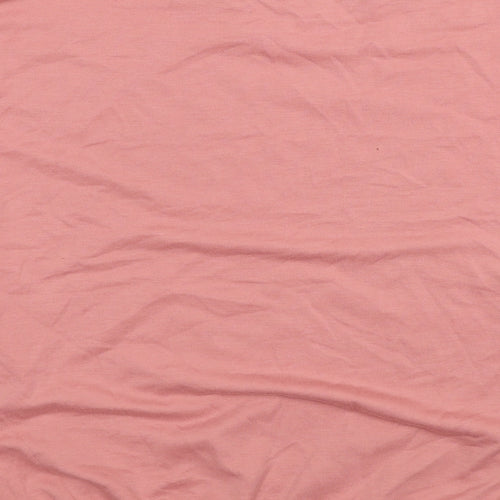 SheIn Womens Pink Polyester Pullover Sweatshirt Size M Pullover