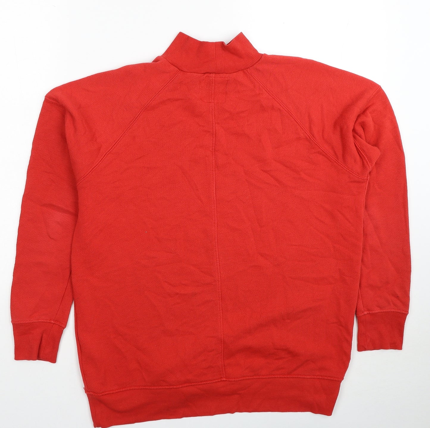 NEXT Womens Red Cotton Pullover Sweatshirt Size 10 Pullover