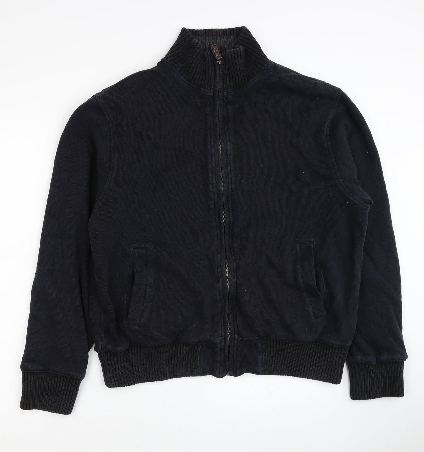 Marks and Spencer Mens Black Jacket Size M Zip