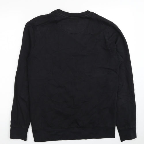 Matalan Mens Black Cotton Pullover Sweatshirt Size S - Helsinki