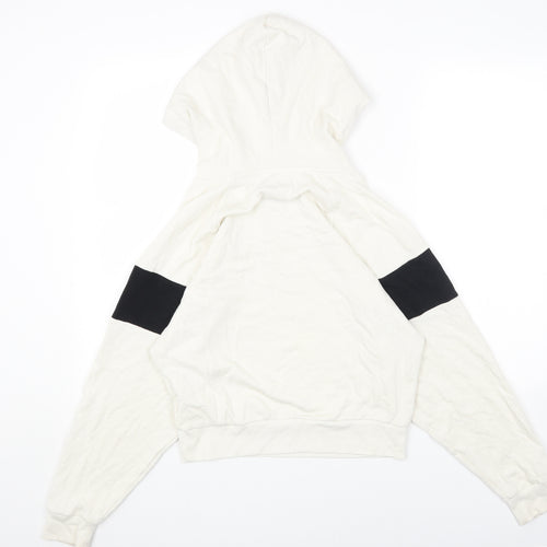 Gap Womens White Cotton Pullover Hoodie Size XS Pullover