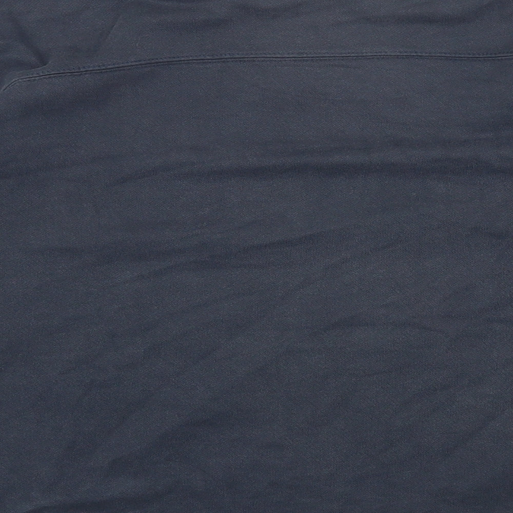 Nike Mens Black Cotton Pullover Sweatshirt Size M