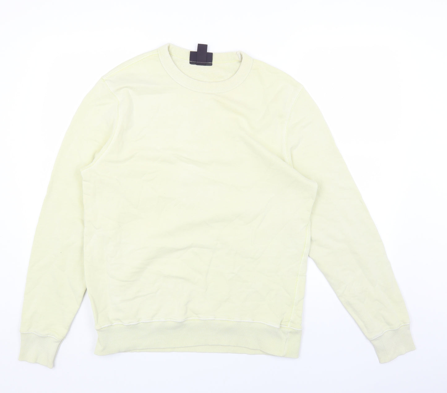 H&M Mens Green Cotton Pullover Sweatshirt Size M