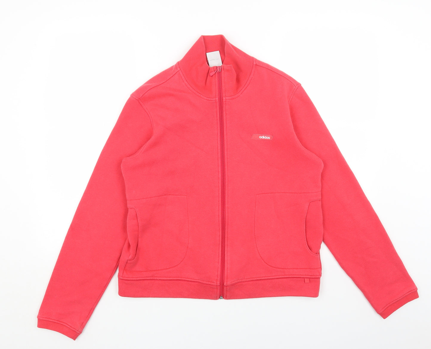 adidas Womens Pink Jacket Size 16 Zip