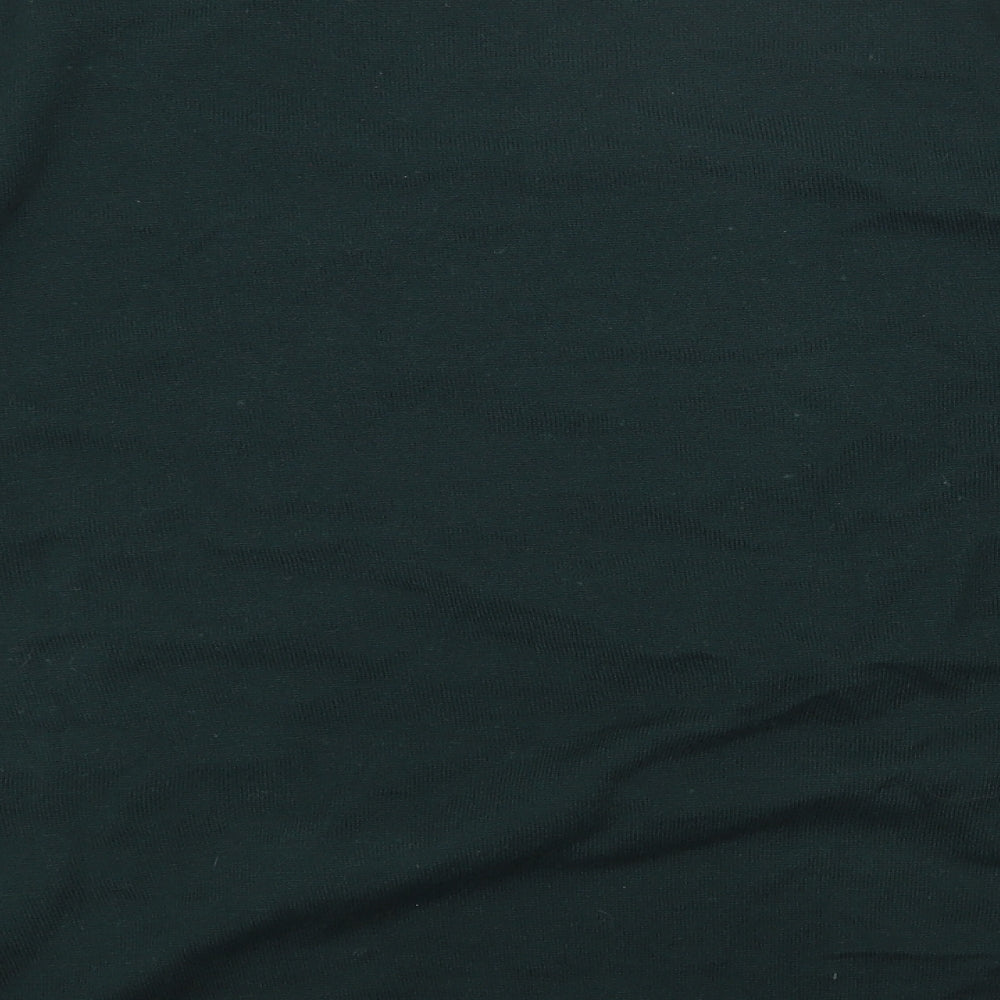 Marks and Spencer Mens Green Round Neck Acrylic Pullover Jumper Size 3XL - Christmas Tiger