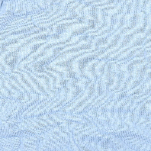 FOREVER 21 Womens Blue Round Neck Cotton Pullover Jumper Size S